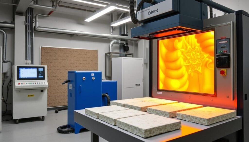 اختبار مقاومة الجي ار سي للعوامل الجوية القاسية