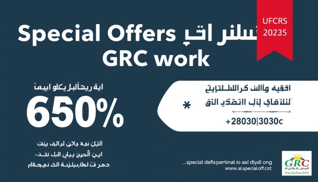 عروض وخصومات على أعمال الجي آر سي في الرياض توضح أفضل فرص توفير التكلفة وسعر متر جى ار سى بالرياض