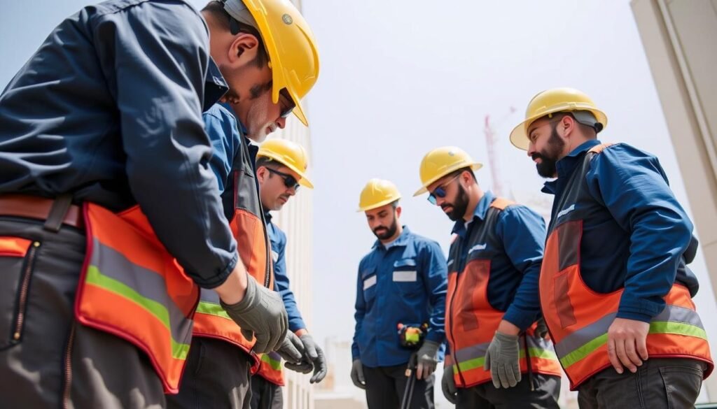 فريق عمل متخصص في تركيب GRC شمال الرياض