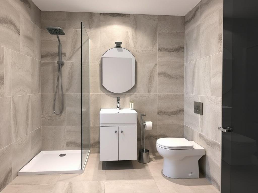 استخدام أسمنت بورد في الحمامات مع تشطيب السيراميك