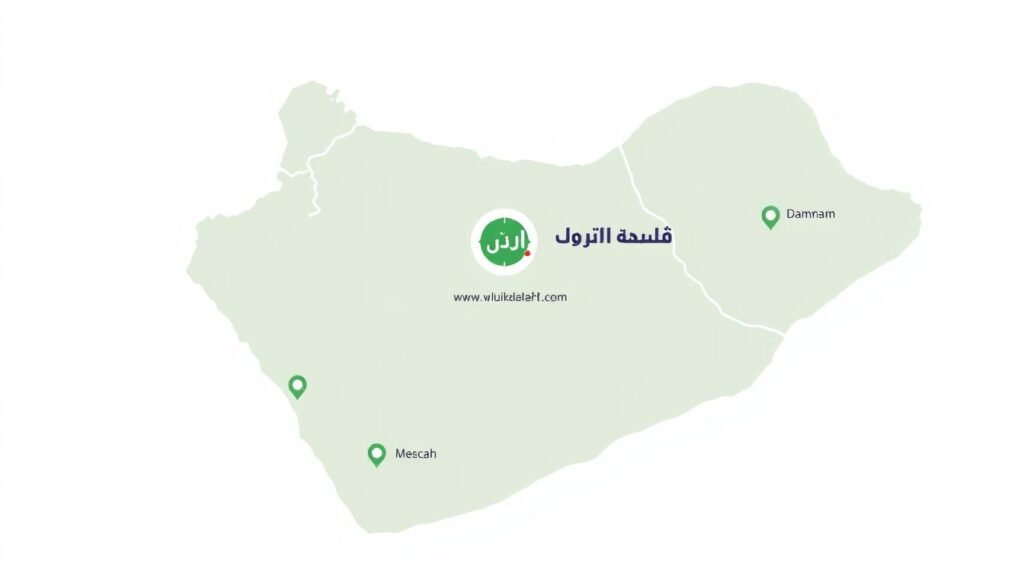 خريطة المملكة العربية السعودية توضح مناطق خدمة تركيب أسمنت بورد