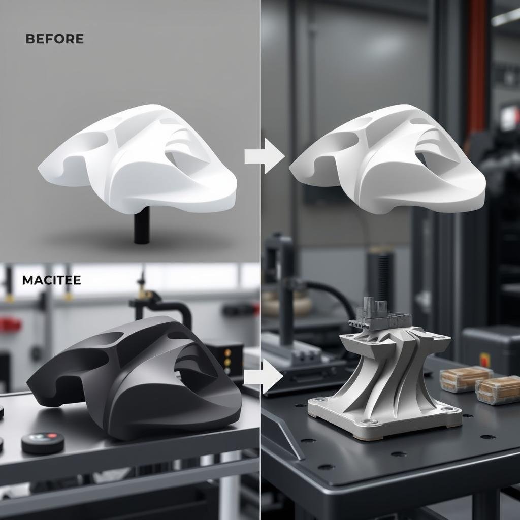 عملية تصميم وتنفيذ عناصر جي آر سي