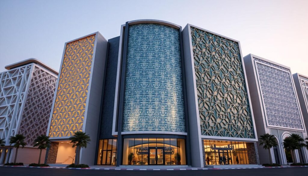 مجموعة متنوعة من واجهات جي آر سي بتصاميم حديثة ومختلفة