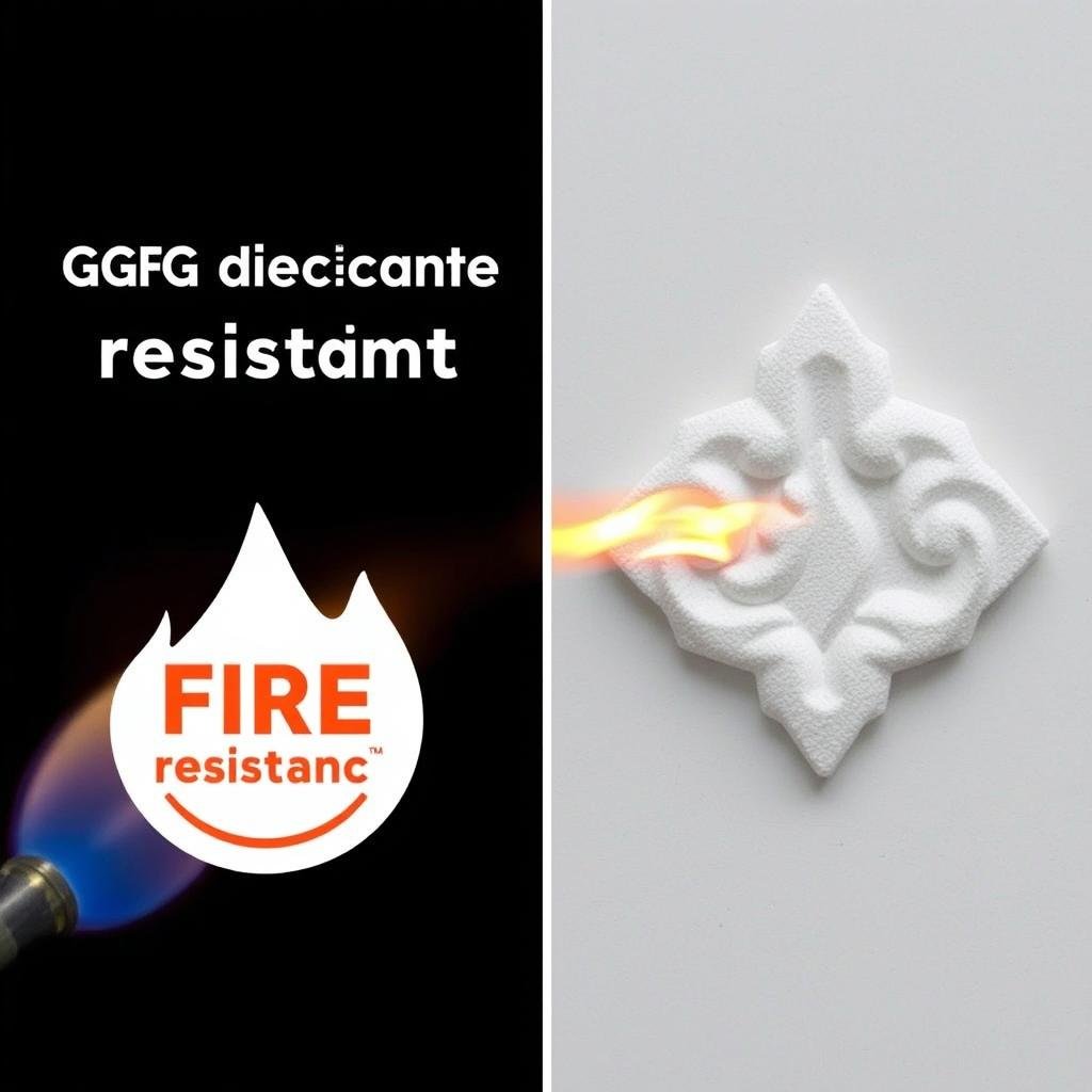 مقاومة ديكورات جى ار سى للحريق