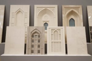 ألواح جي ار سي (GRC) بتصاميم متنوعة للواجهات