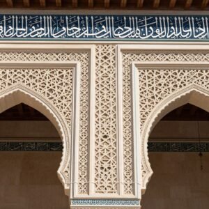 تفاصيل زخارف جي ار سي (GRC) إسلامية