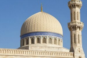 قبة مسجد مصنوعة من الجي ار سي (GRC) بزخارف إسلامية