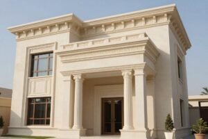 واجهات جي ار سي (GRC) لفيلا فاخرة