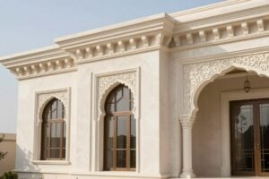 واجهات خارجية من الجي ار سي (GRC) لفيلا فخمة