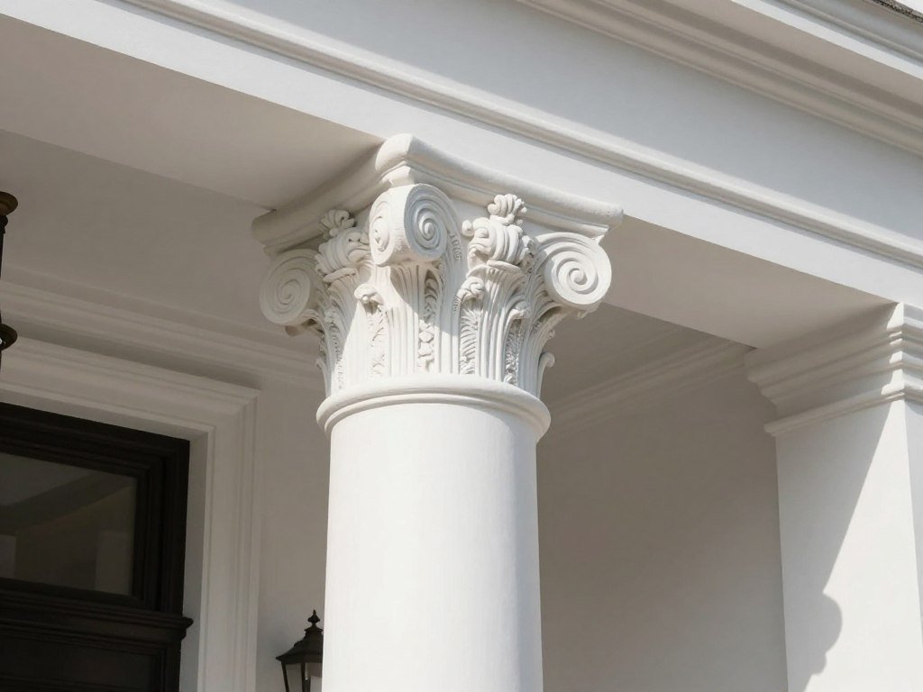 أغطية أعمدة من الجي ار سي بتصميم كلاسيكي