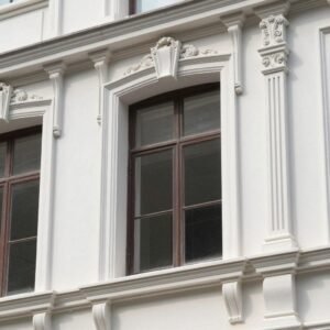 إطارات نوافذ مصممة من الجي ار سي معلم جى ار سى