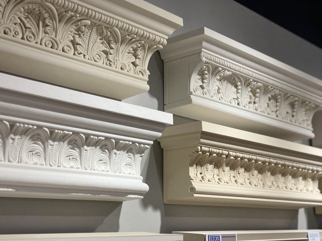 تصاميم متنوعة من كورنيش جي ار سي للواجهات