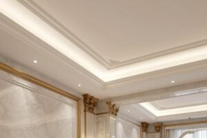 ديكورات داخلية فاخرة منفذة بالجي ار سي