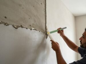 صيانة وإصلاح ألواح اسمنت بورد تالفة فني تركيب اسمنت بورد