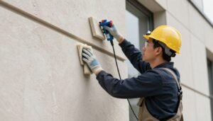 صيانة واجهات الجي آر سي للحفاظ على جودتها ومظهرها