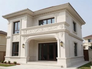 فيلا فاخرة بواجهة جي ار سي من مقاول جي ار سي معتمد