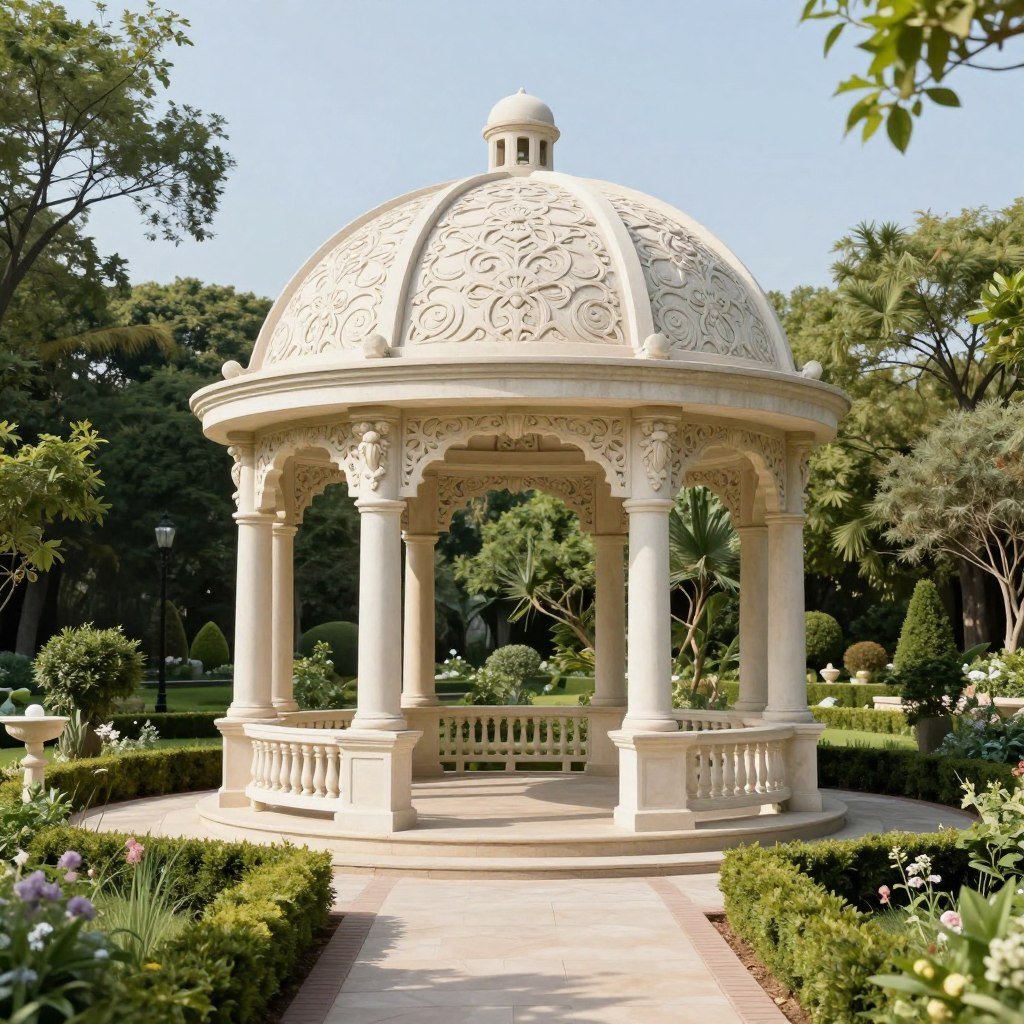 قباب جي ار سي للحدائق والمنتزهات