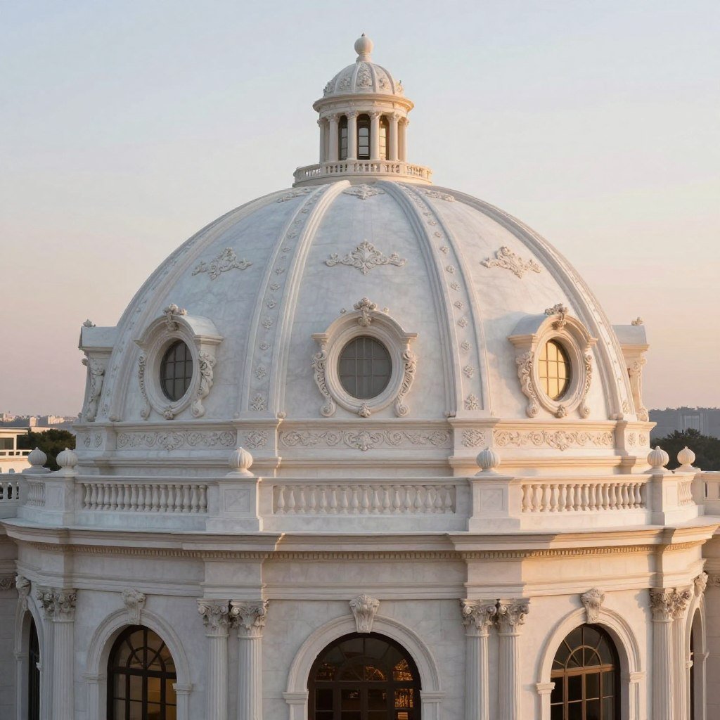 قباب جي ار سي للقصور والفلل الفاخرة