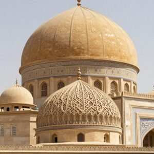 قباب وزخارف إسلامية من الجي ار سي معلم جى ار سى