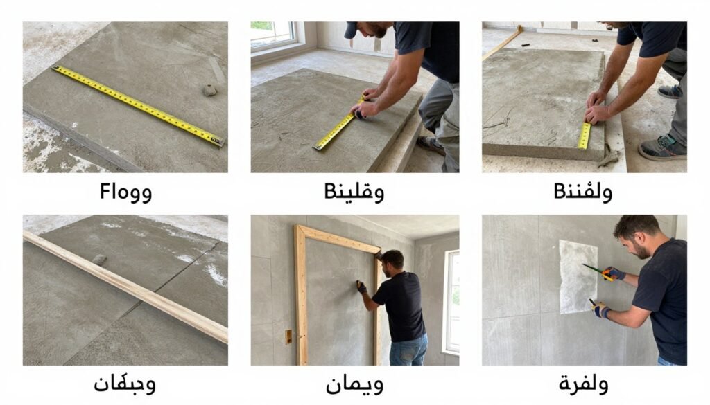 مراحل تركيب الاسمنت بورد بواسطة مقاول متخصص