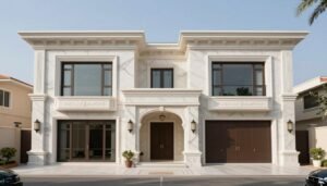 مشروع فيلا سكنية فاخرة بواجهات جي ار سي في الرياض