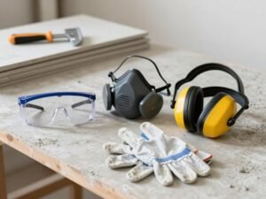 معدات السلامة اللازمة لتركيب اسمنت بورد