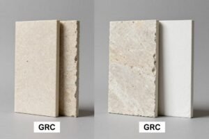 مقارنة بين مادة جي آر سي والمواد التقليدية في تركيب الواجهات