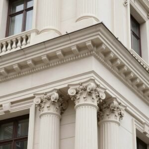 واجهات جي ار سي فاخرة من مصنع جي ار سي مع التركيب