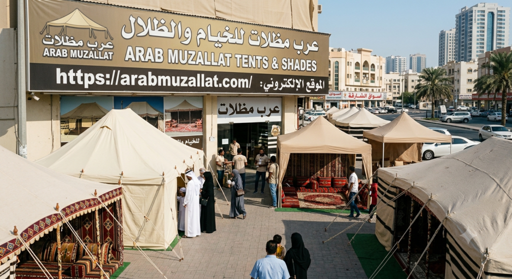 بيع خيام في الشارقة